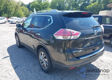 2014 Nissan Rogue Sl z USA, uszkodzony, nr VIN 5N1AT2MV8EC843068